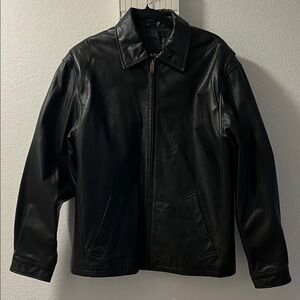 Wilsons Leather Classic Black Jacket